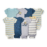 Ropa Para Bebe Bodys Unisex  Paquete De 8 Talla 6-9 Meses