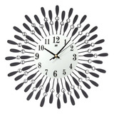 Nuevo Reloj De Pared 3d Grande Con Forma De Sol De Cristal,