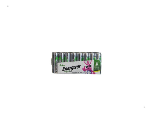 Bateria Pila Aa Energizer Recargable 1.2v Nimh 2000mah 16pz