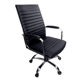 Silla Sillon Gerencial Alto Aluminium New Style Moderno