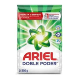 Ariel Detergente Polvo 400grs. Pack X 3