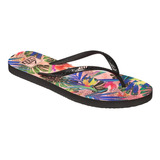 Sandalia Women Seaside Print Painted Tropic