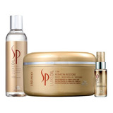 Wella Sp Luxe Oil  Sham 200ml+máscara 150ml+óleo 30ml