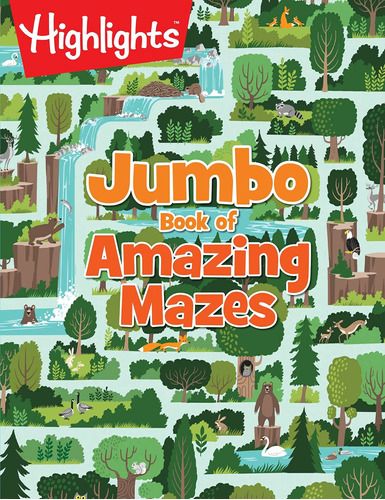 Jumbo Book Of Amazing Mazes Nuevo