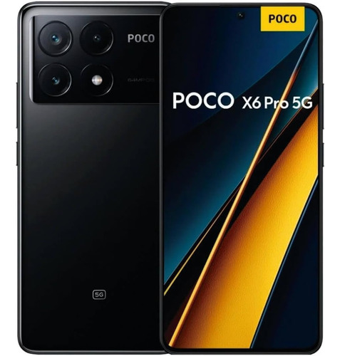 Poco X6 Pro 5gb 512 Gb 12 Ram Preto Pocophone Xiaomi + Nf