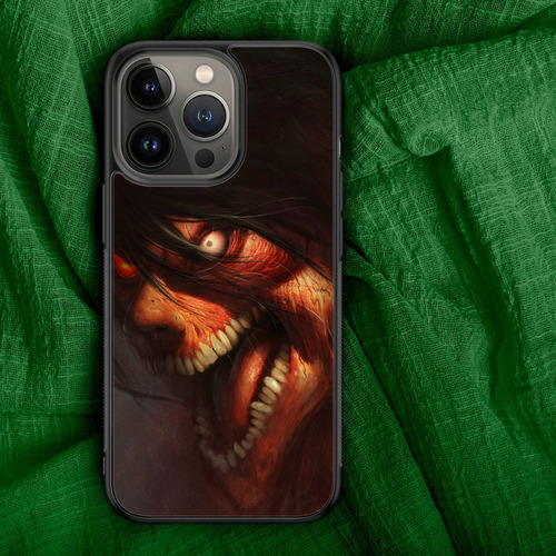 Funda Celular Tpu Attack On Titan Eren Jaeger