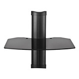 Omnimount Tria 1 B - Muebles De Pared De 1 Estante - Vidrio 