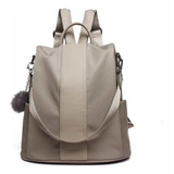 Mochila Antirrobo For Mujer, Impermeable, Exquisita Moda [u]