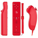 Control + Nunchuk + Funda Compatible Con Nintendo Wii / U