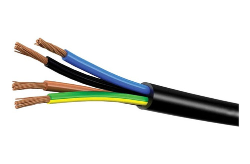 4x1.5 Rv-k 20 Mts Cable Cordon Eléctrico Negro