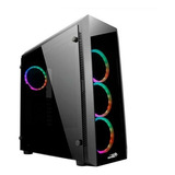 Gabinete Pc Gamer Sentey Z20  Fan Rgb Vidrio Templado