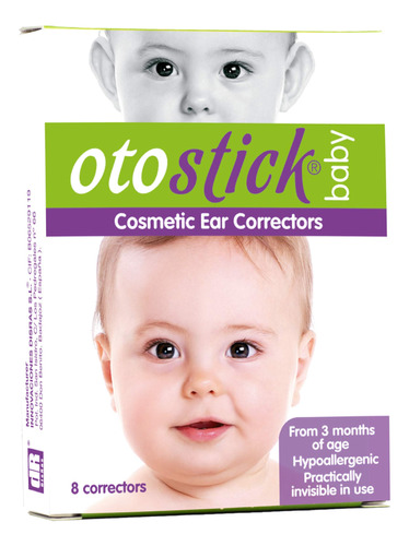 Otostick Baby  8 Unidades Discreto Corrector De Orejas Sobr