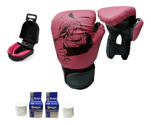 Guantes Infantil 6 Oz Para Nenas, C. Sintetico, Boxeo, Kick!