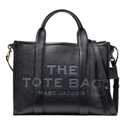 Bolsa Tote Bag Traveler Marc Jacobs Mediana Piel Negra Negro | Meses sin interés