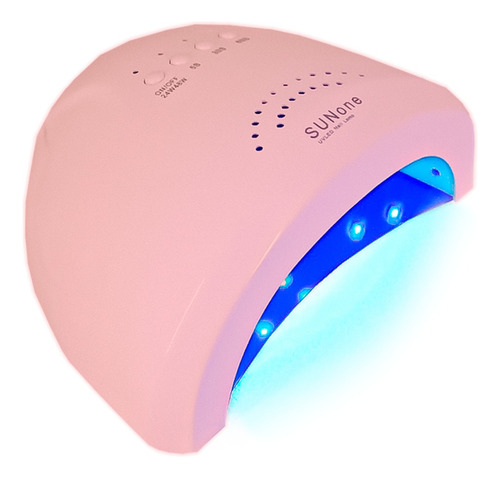 Cabine Sun 1 Led E Uv 48w Bivolt Profissional Cor Rosa 110v/220v