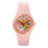 Reloj Swatch Dama Rosa Suop107 Original Resina 