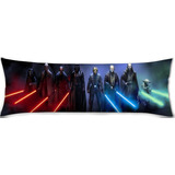 Cojin Almohada Star Wars Personajes Principales 45x110cm