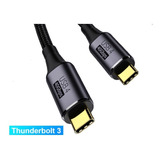 Cable Thunderbolt 3  / 40gb/s Usb 4.0 8k 60hz 1mt 100w