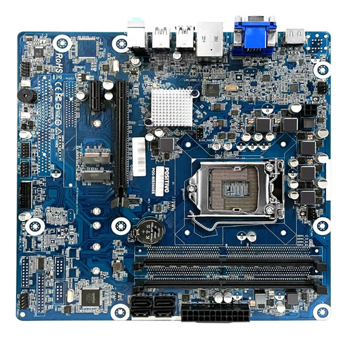 Placa Mãe Positivo Pos-rib360ee Lga1151 Ddr4 + Espelho Nova