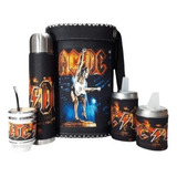 Kit De Mate Set Matero Personalizado Acdc