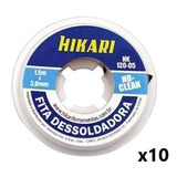 Fita Dessoldadora Malha Hk120 - 05 Hikari 1,5m X 3,0mm 10un