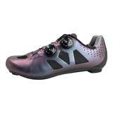 Zapatillas Ciclismo Gw Bicicleta De Ruta Doble Boa Negras