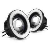 2 Faros Led Ojo De Angel 2.5 Luz Antiniebla Delantera Led