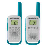 Motorola Radio Bidireccional T114 Walkie Talkies 2 Por