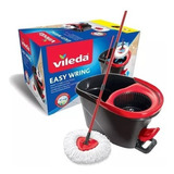 Vileda Easy Wring Mopa Microfibra Balde Centrifugado A Pedal