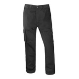 Pantalón Cargo Canvas 100% Algodón Hombre