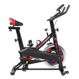 Bicicleta Fija Para Spinning Residencial Negra Am2177