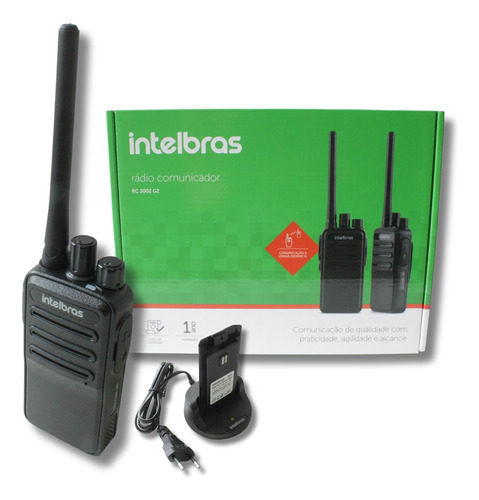 20 X Rádio Comunicador Intelbras Rc3002 G2 Walkie Talkie