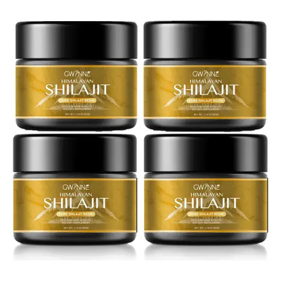 Gwynne Resina De Shilajit Natural Pura Orgánica Del Himalaya Color 4pcs | Envío gratis