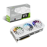 Tarjeta De Video Asus Rtx3090 Rogstrix Oc Gamer 24gb White