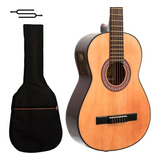 Guitarra Criolla Gracia M5 Eq 3/4 Niño Con Microfono + Funda