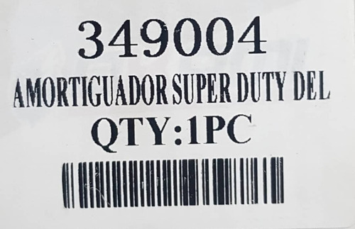 Amortiguador Delantero Ford F250 F350 Super Duty 4x4 11-16 Foto 4