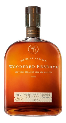 Whisky Americano Bourbon Garrafa 750ml Woodford Reserve