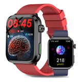 Smart Watch Para Hombre Y Mujer Glucemia Presión Arterial