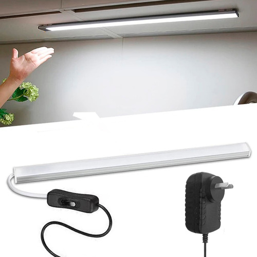 Tira Led 1 Metro + Base Cocina Mesada Vestidor Bajo Alacena