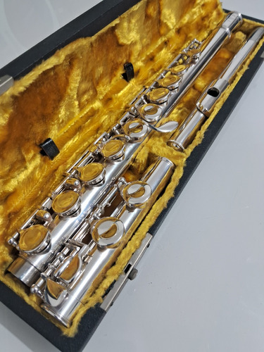 Flauta Transversal - Pearl Pf-501 Made In Japan 
