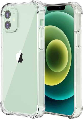 Funda Antigolpes Reforzada Para iPhone + Vidrio Templado