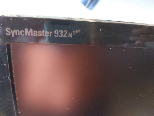 Monitor Samsung 19'' Roto, Para Repuestos. Mod Syncmaster932