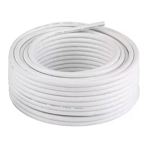 3x1.5mm 10 Mts Blanco Cable Cordón Electrico