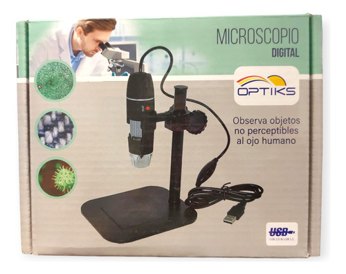 Microscopio Digital Usb Kit Descubrimiento 2404 Optiks Lanus