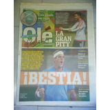 Diario Ole 8 Agosto 2016 Del Potro 7/6 7/6 A Djokovic 