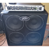 Cabezal Bajo Headliner-600 + Gabinete Bajo Peavey Osorno