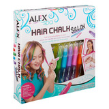 Alex Toys Hair Chalk Salon Actividad De Cabello Para Niñas