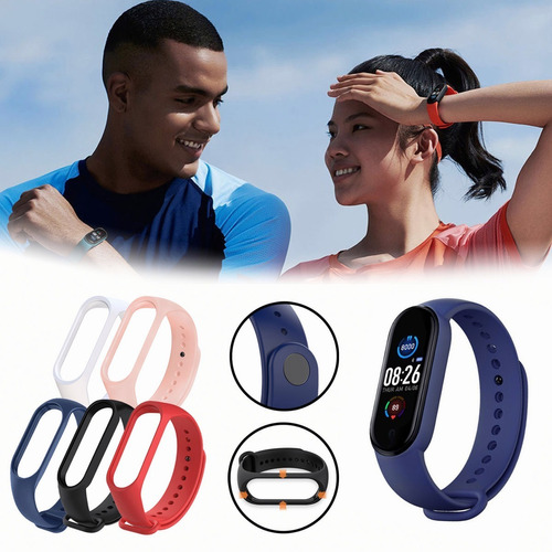 Correas De Recambio Para Xiaomi Mi Band 5/6/7- Vario Colores