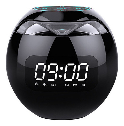 Reloj Colorido Bocina Bluetooth Mini Hogar Portátil