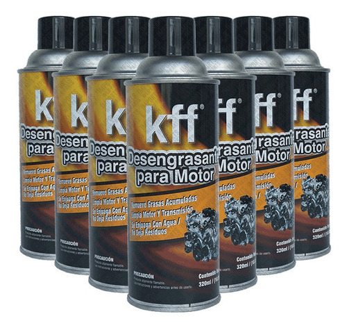 Kff Desengrasante Para Motor 320ml Caja 12 C/u